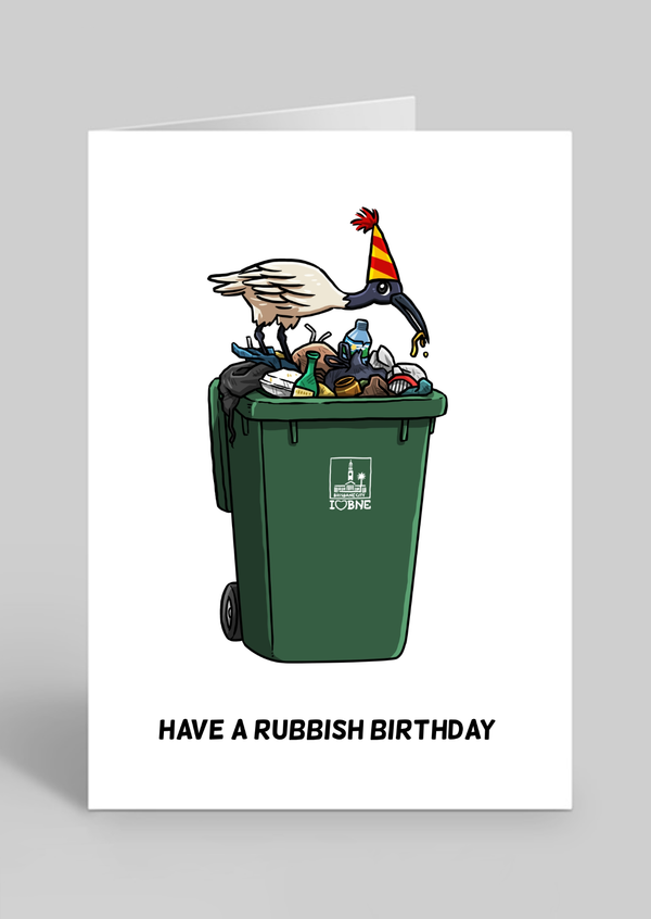 Have a Rubbish Birthday Card
