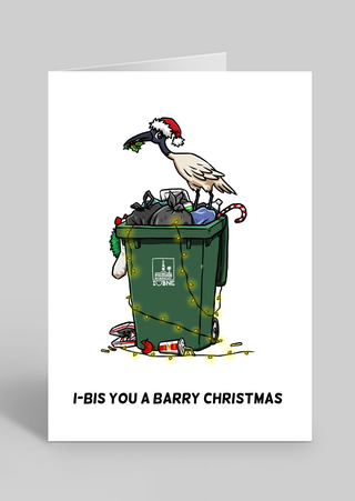 I-bis you a Barry Christmas Card